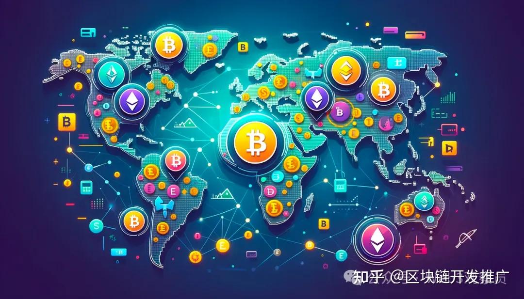 包含链上数据显示，数字货币开启全新生态布局的词条